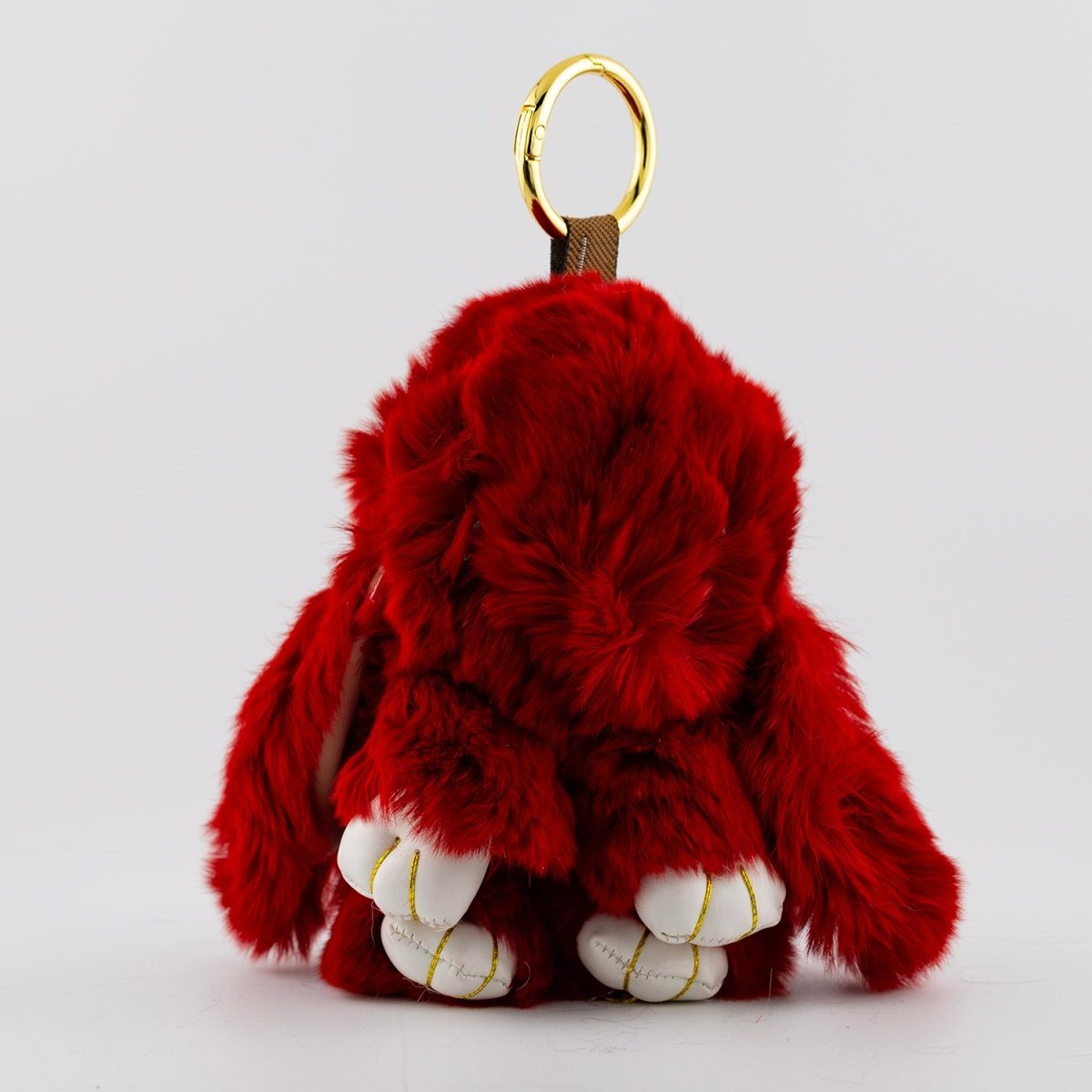 6 Inch x 4 Inch Fluffy Bunny Keychain Accessories | WB-00315 ~ WB-00319