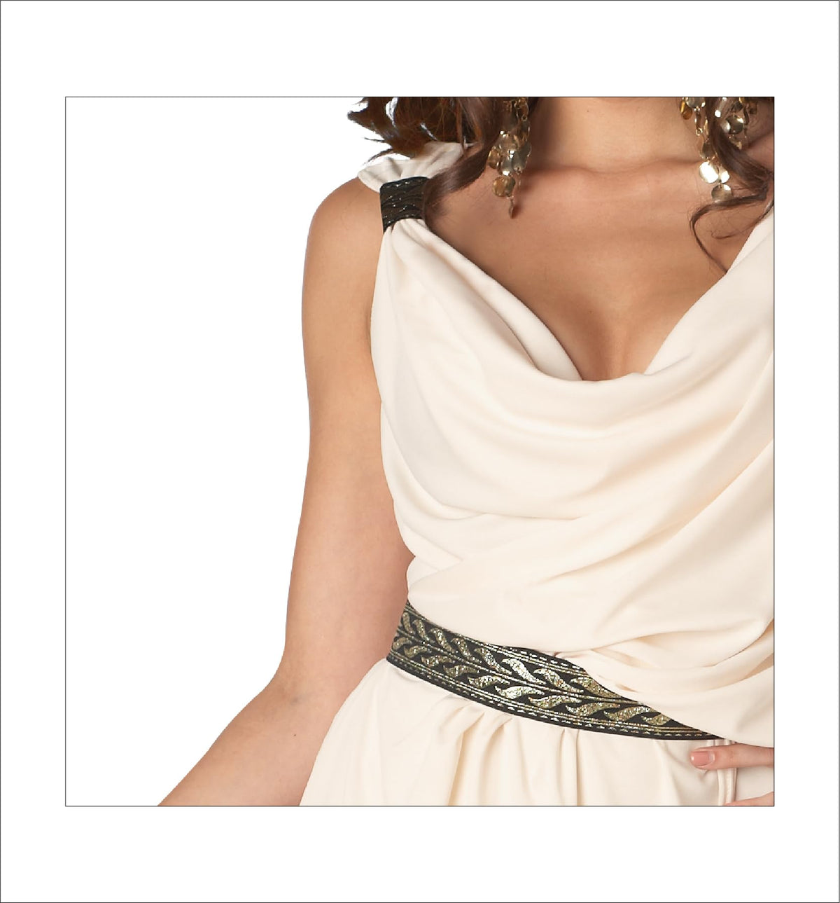 Classic Toga Costume - Deluxe Women&