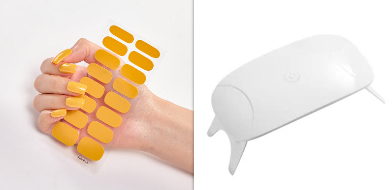 Waterproof Long Lasting Nail Stickers Letter Color