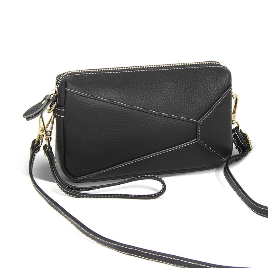 Genuine Leather crossbody bags, women&