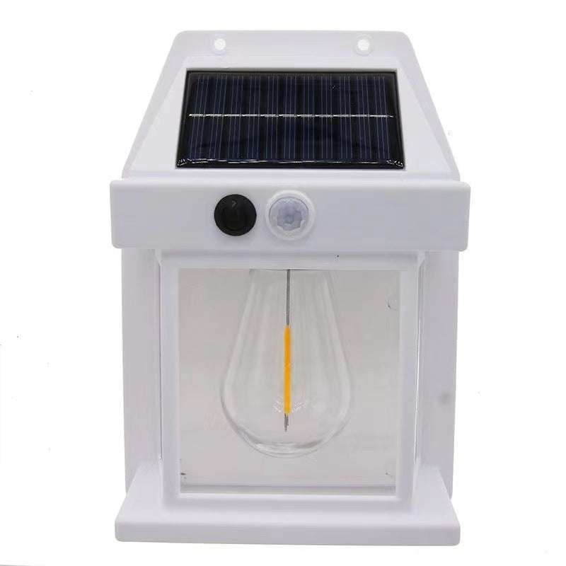 Outdoor Solar Waterproof Tungsten Induction Garden Wall Lamp