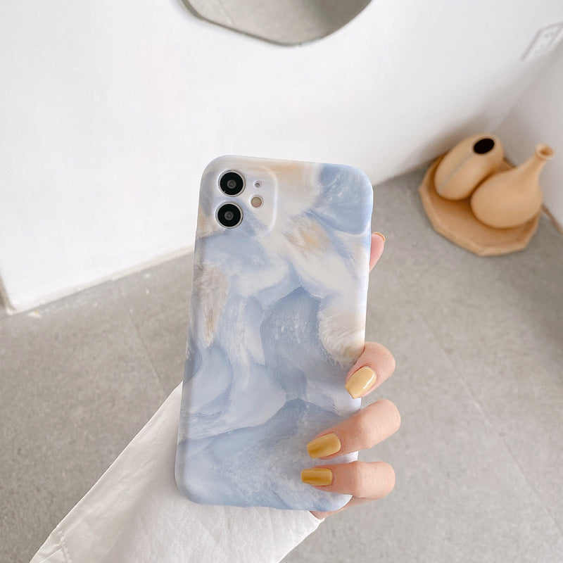 Compatible with Apple , Watercolor ink painting mobile phone case