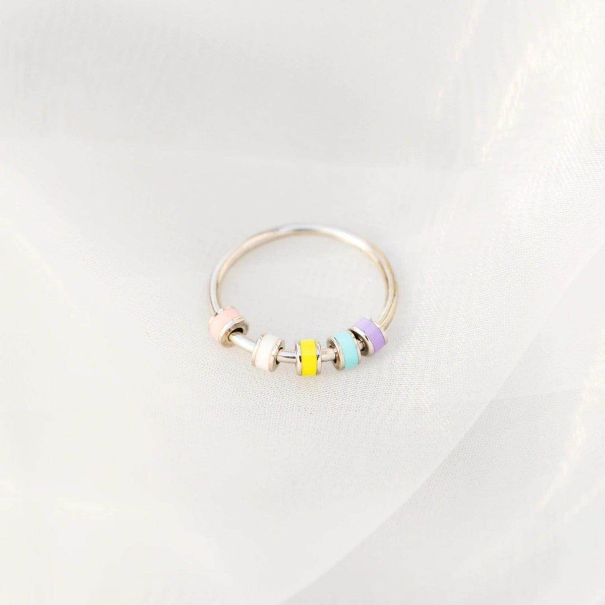 925 Sterling Silver Oil Drip Ring for Elegant Style