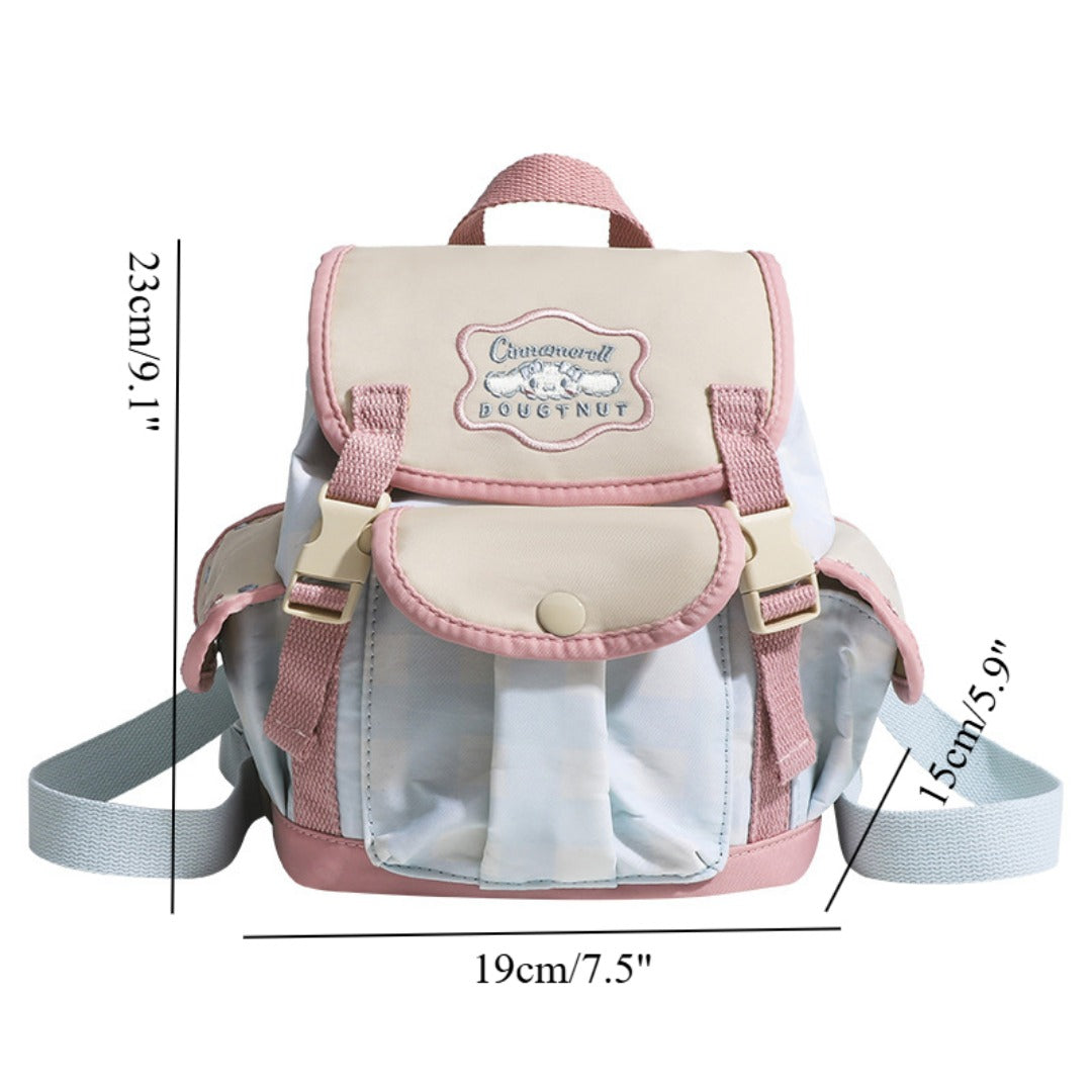 Cute embroidered backpack for girls, school bag for girls teens, backpack purse large capacity