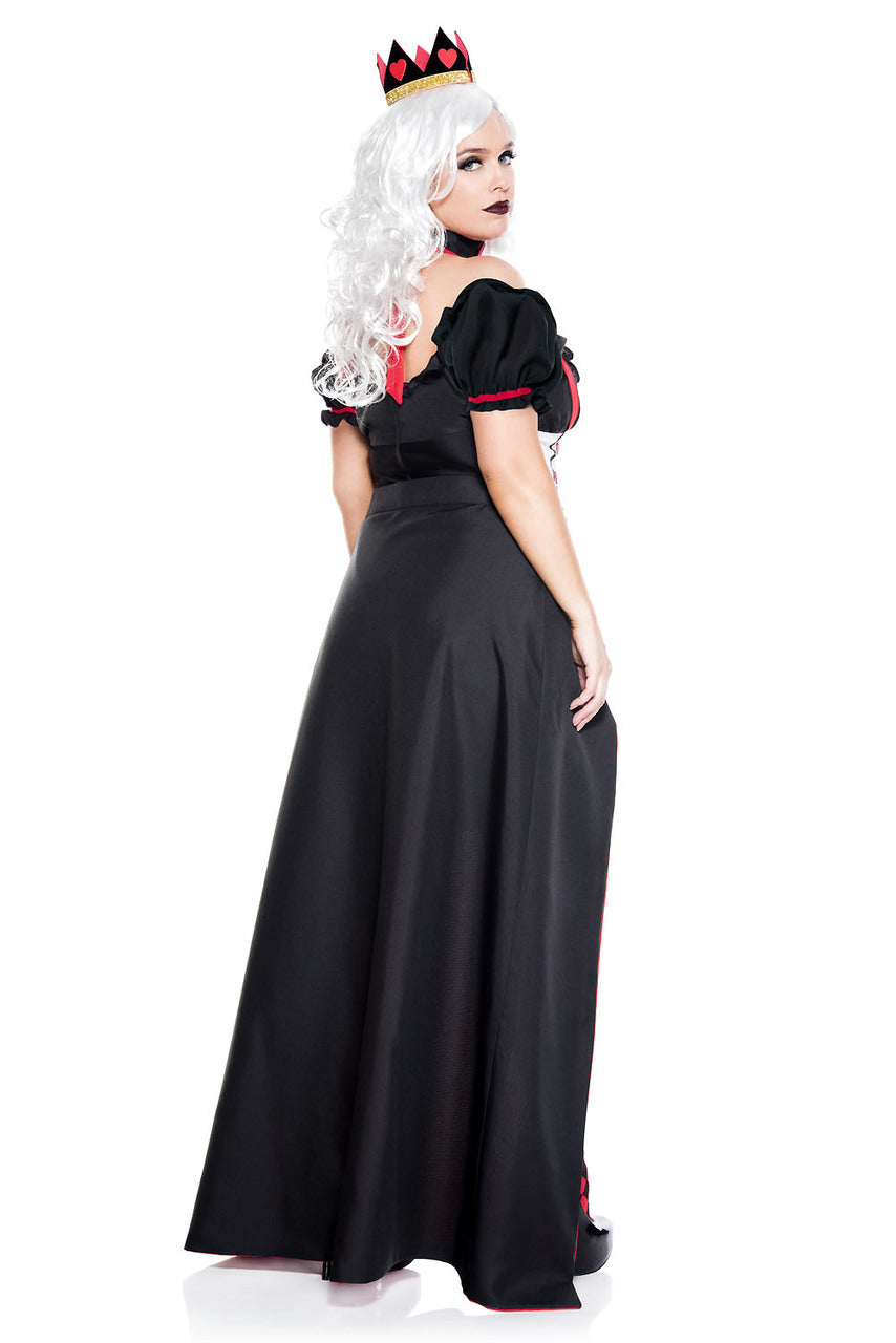 Plus Size Enchanting Royal Heart Queen Costume