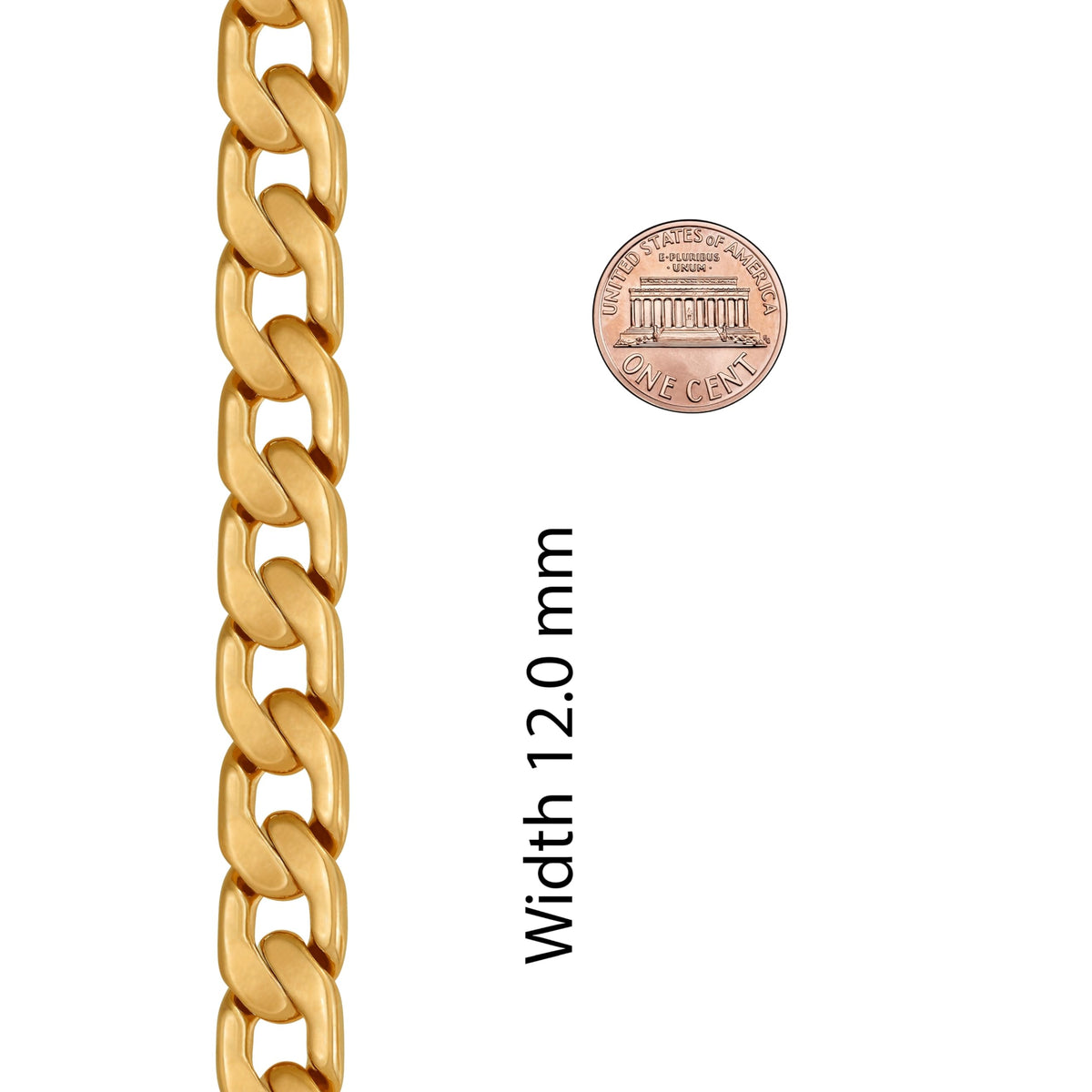 Premium 18K Gold-Plated Cuban Link Bracelet – Luxury Stainless Steel | Waterproof & Tarnish Resistant
