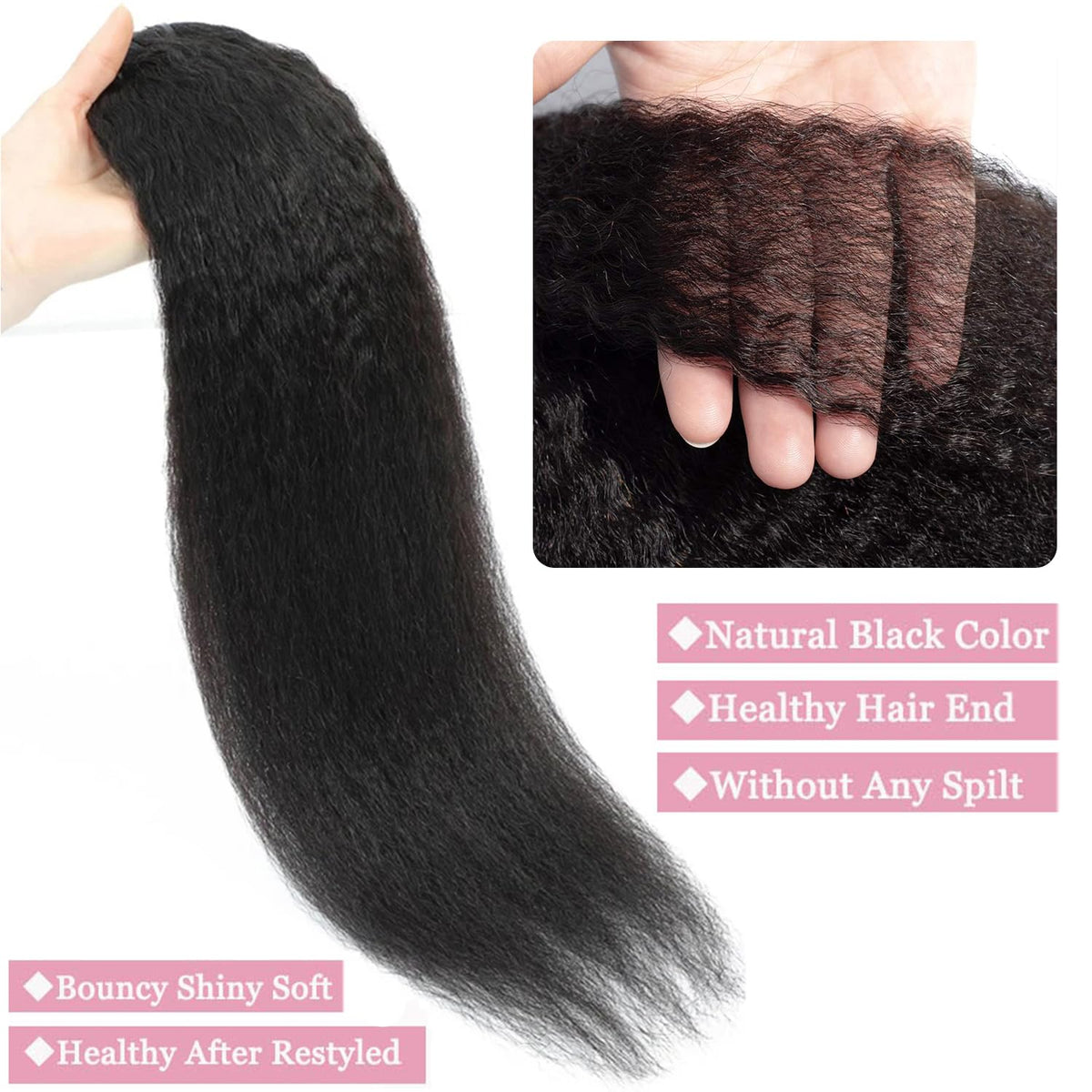 Brazilian Virgin Hair Bundles Deep Wave Human Hair Extensions