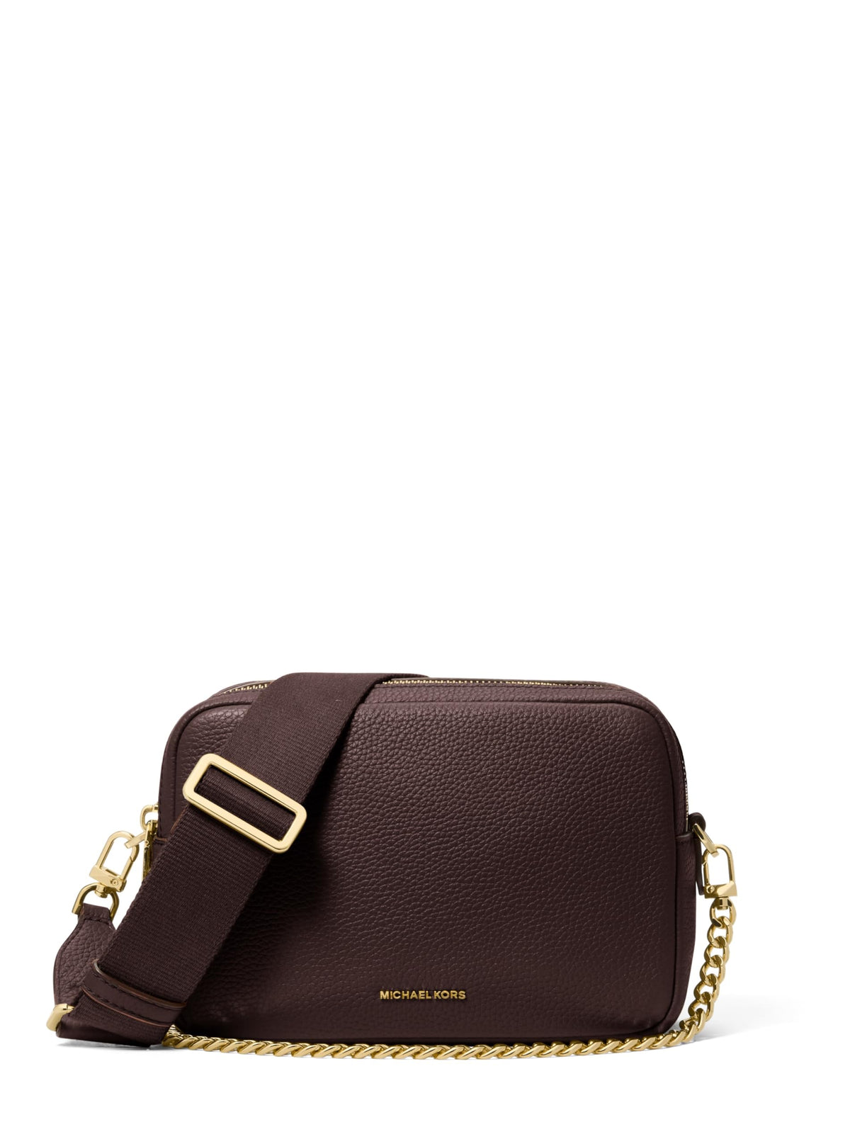 Michael Kors Bryant Medium Double Zip Chain Camera Crossbody Bag