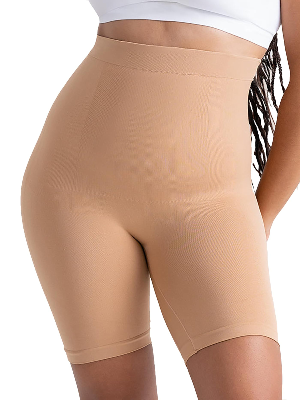 High Waisted Shapewear Women Tummy Control Shorts Body Shaper Underwear