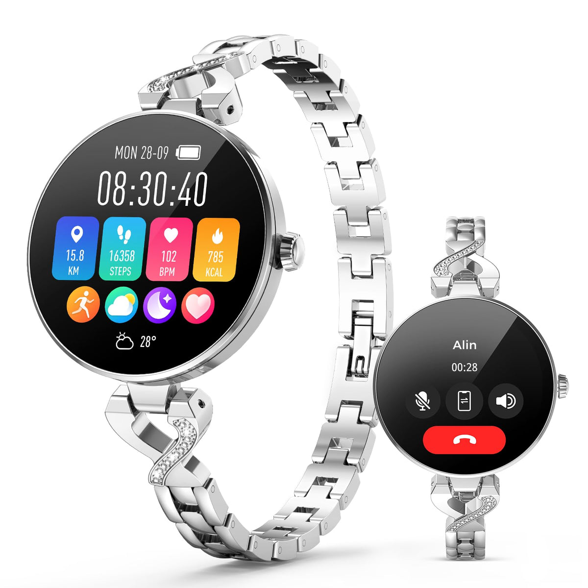 Smart Watches for Women, Answer/Make Call, 1.04&