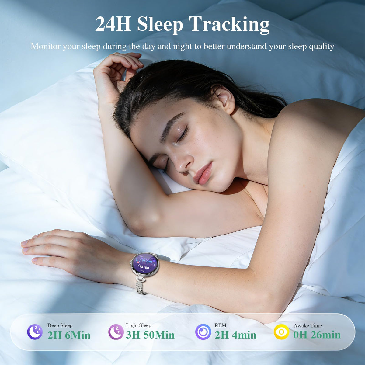 Smart Watches for Women, Answer/Make Call, 1.04&