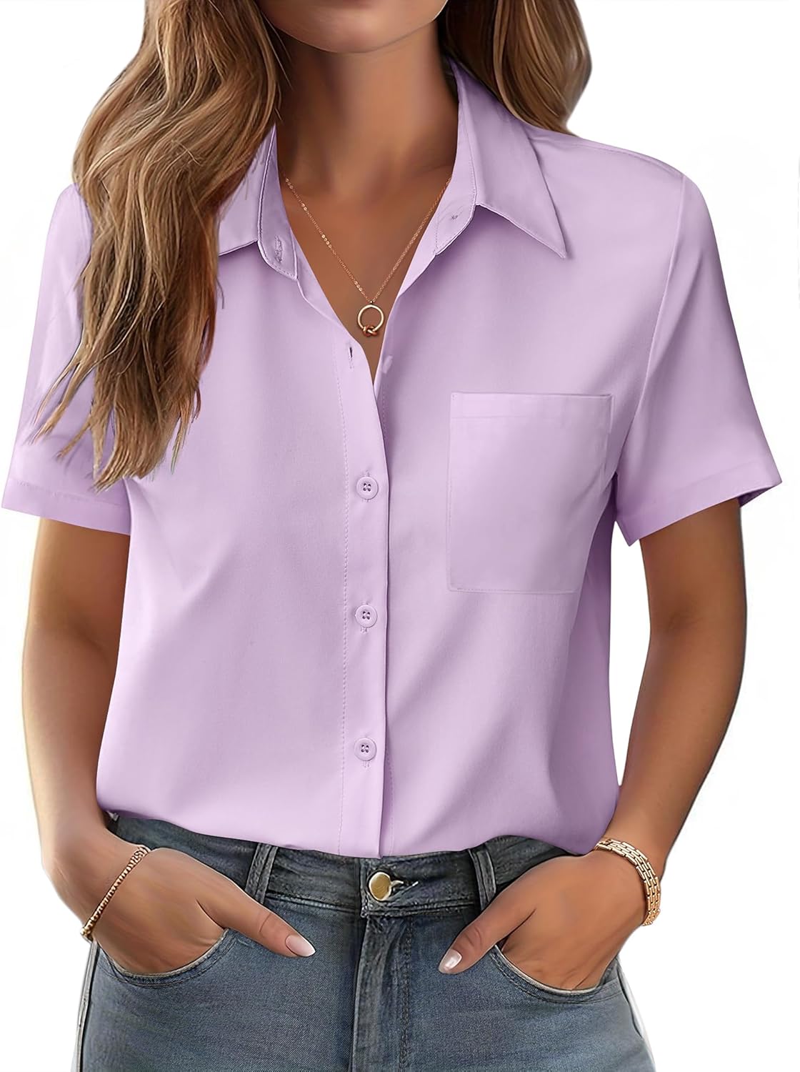 Polyester Blouse - Women&