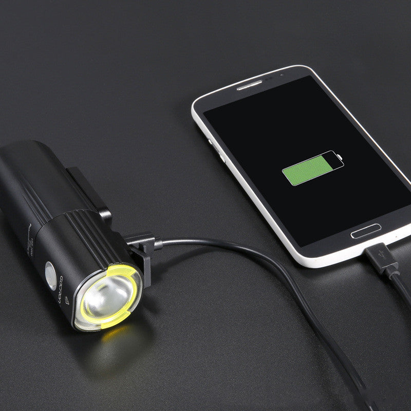 Waterproof 1600 Lumens Bicycle Headlight Power Bank