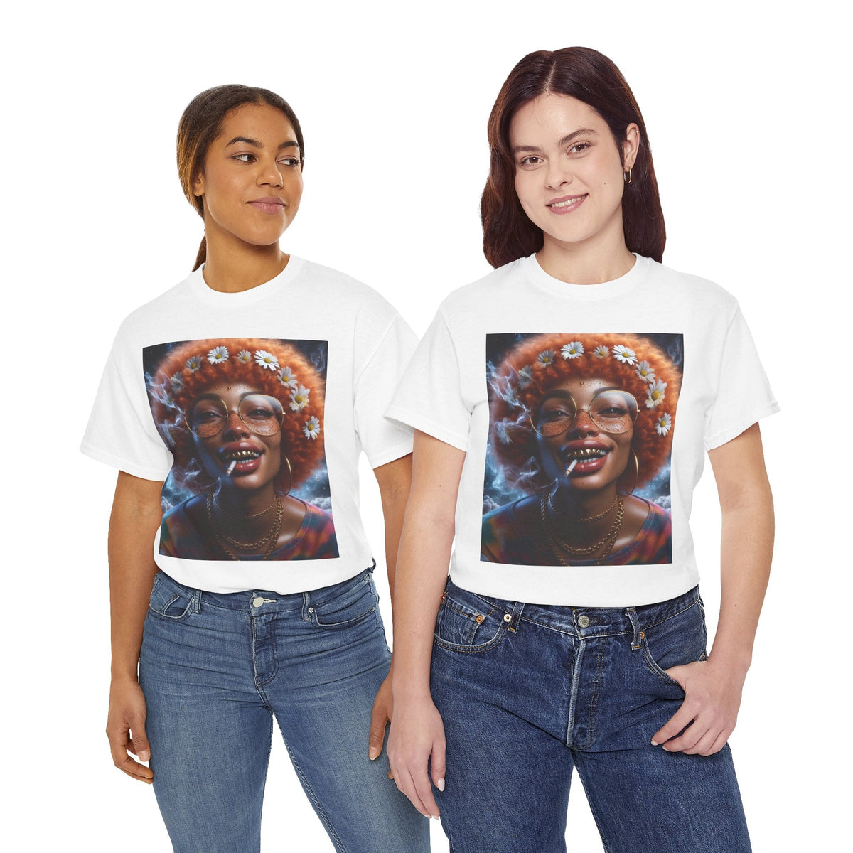 “Hella Trippy” Cotton Graphic Tee