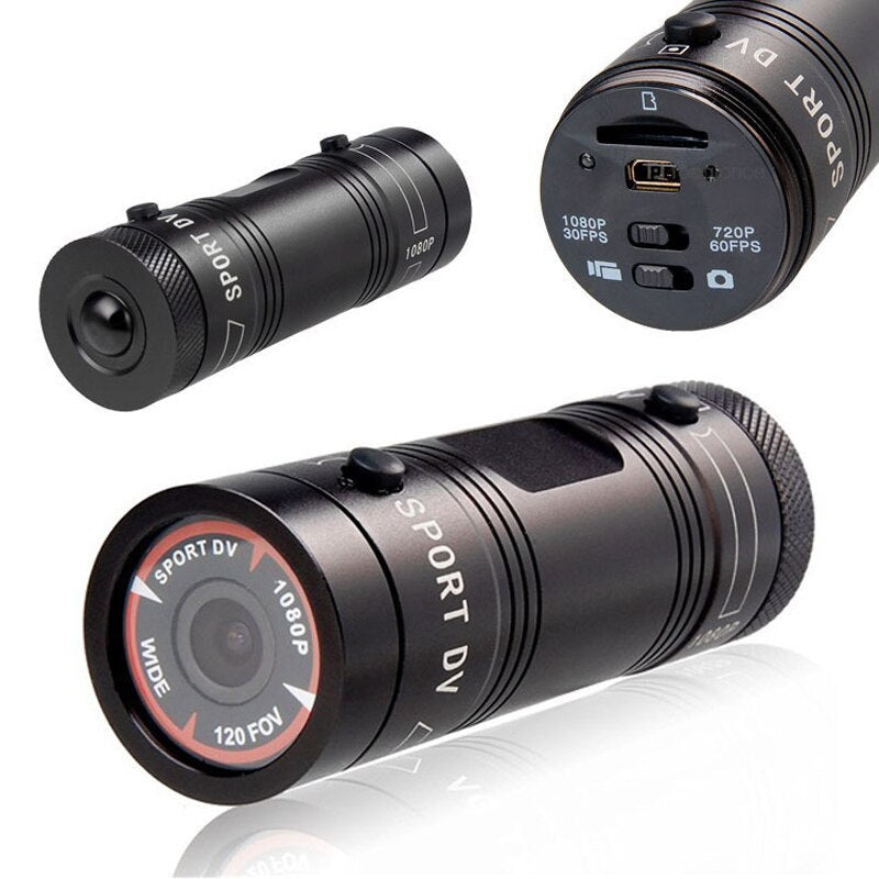 HD Sports DV Camera 1080P Waterproof with Light