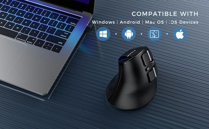 Wireless Bluetooth Dual-mode Rechargeable Optical Mouse