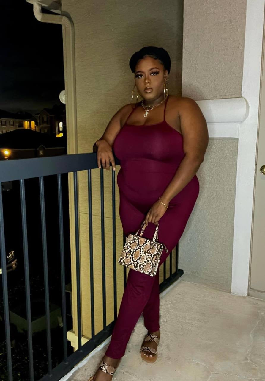 “Kim” Cami Jumpsuit