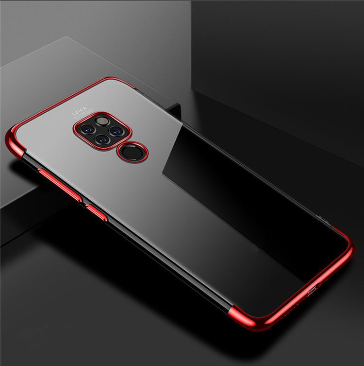 Three Section Tpu Transparent Mobile Phone Case