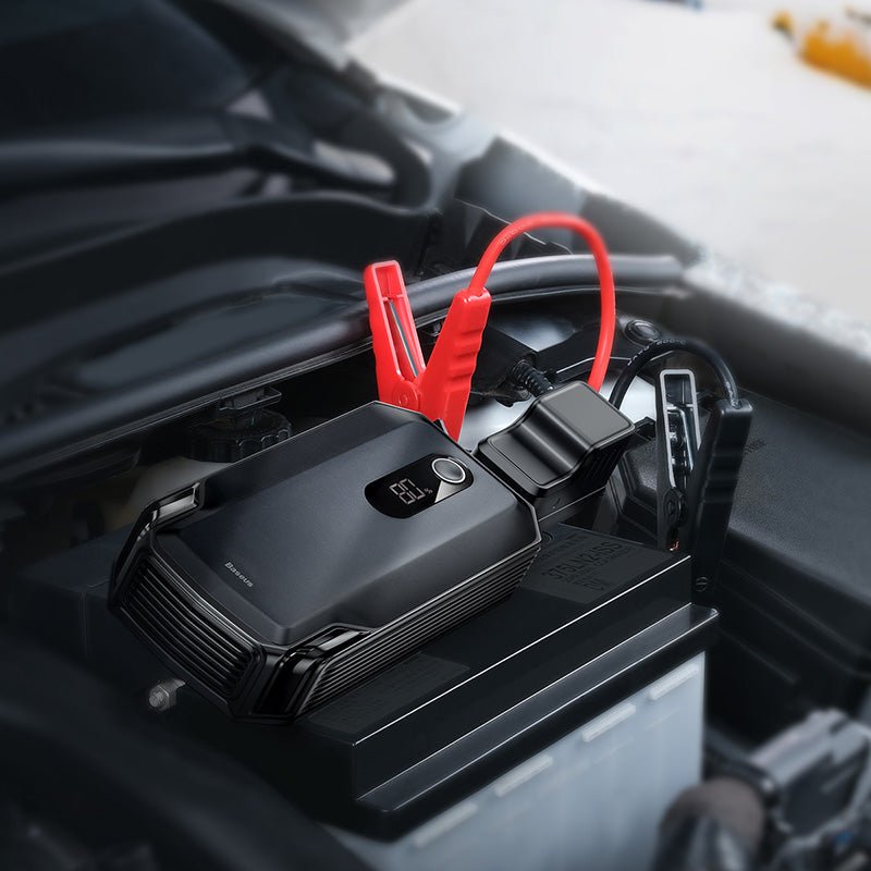Baseus Super Energy Max Car Emergency Starter 20000mAh Peak Current 2000A Black
