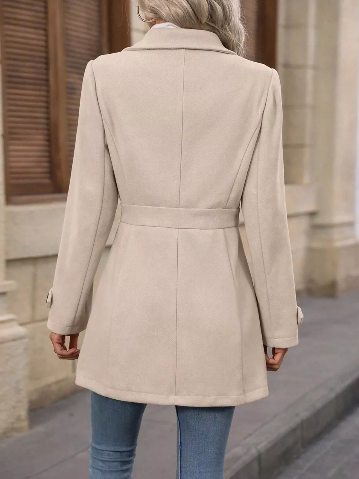 Button Up Long Sleeve Outerwear