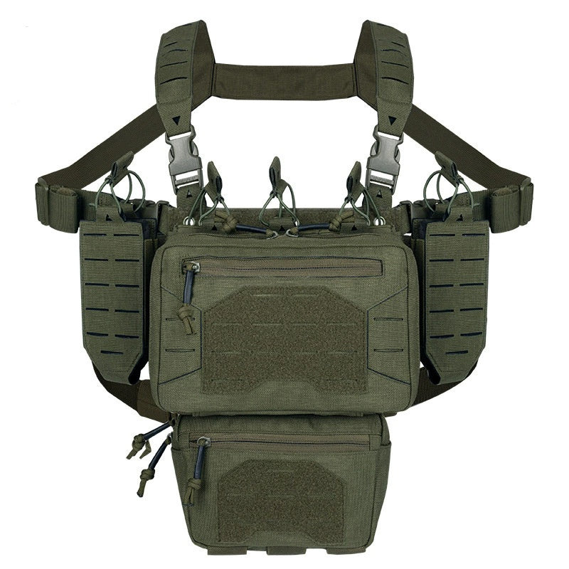 Laser MOLLE-mounted Multi-functional Chest Rig