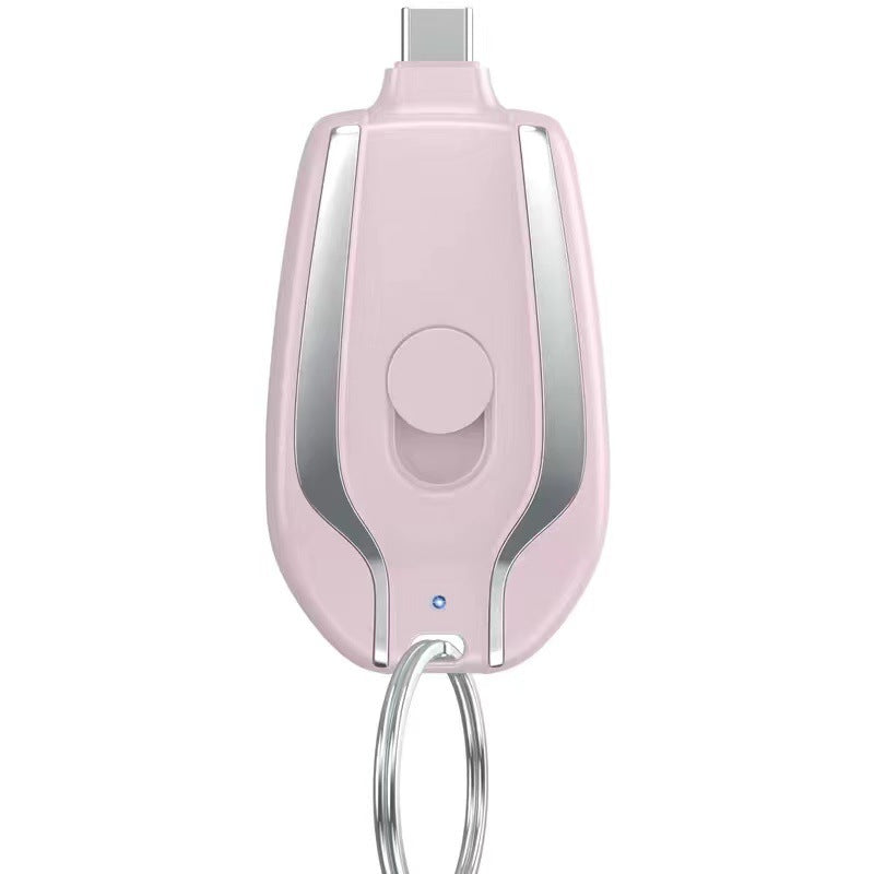 Keyring Wireless Charging Bank 1500mAh Portable Power