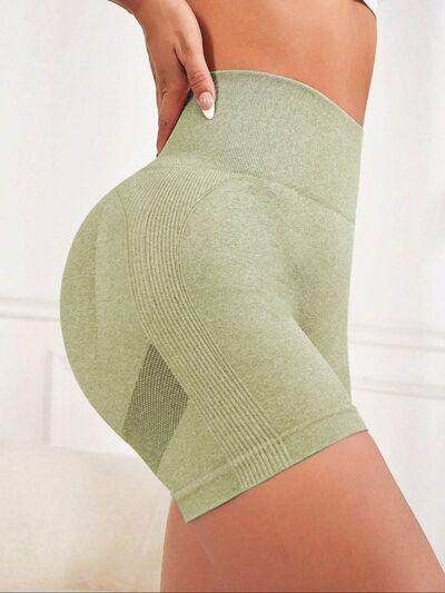 High Waist Active Shorts for Women with Stretchy Comfort