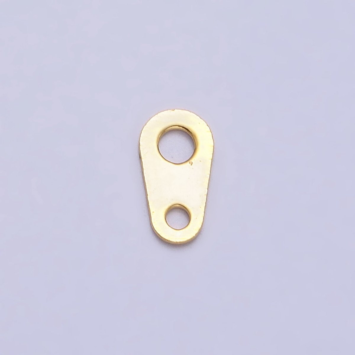 7mm Gold Plated Clasp Tag Ends for Necklace Bracelet Anklet Jewelry Making Supply AC245