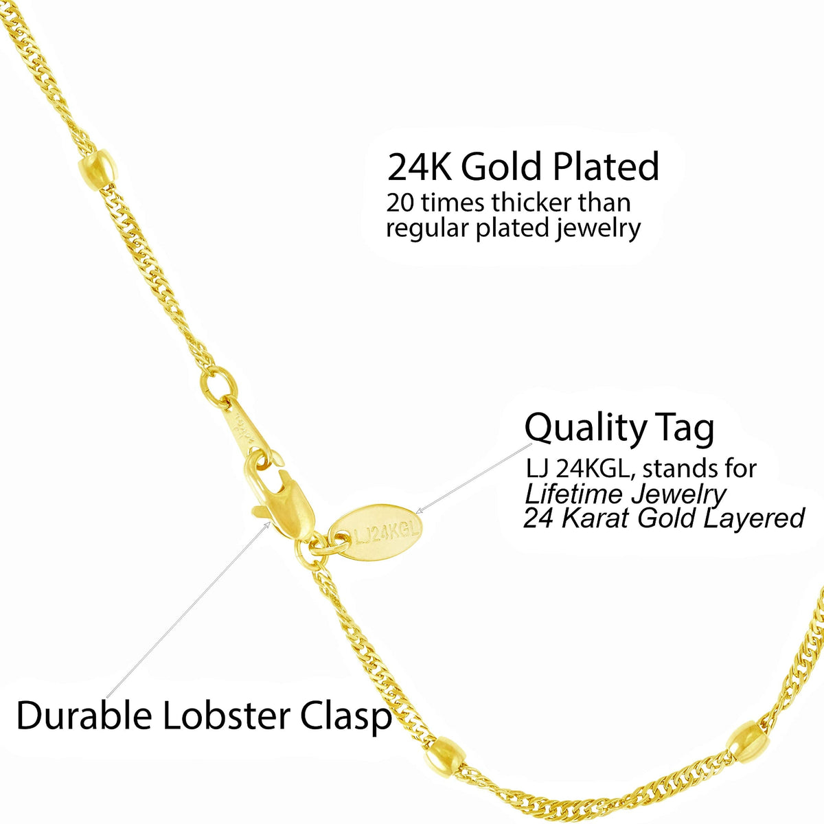 Premium Gold-Plated Stainless Steel Jewelry – Tarnish-Resistant & Waterproof From UNCLE LOL