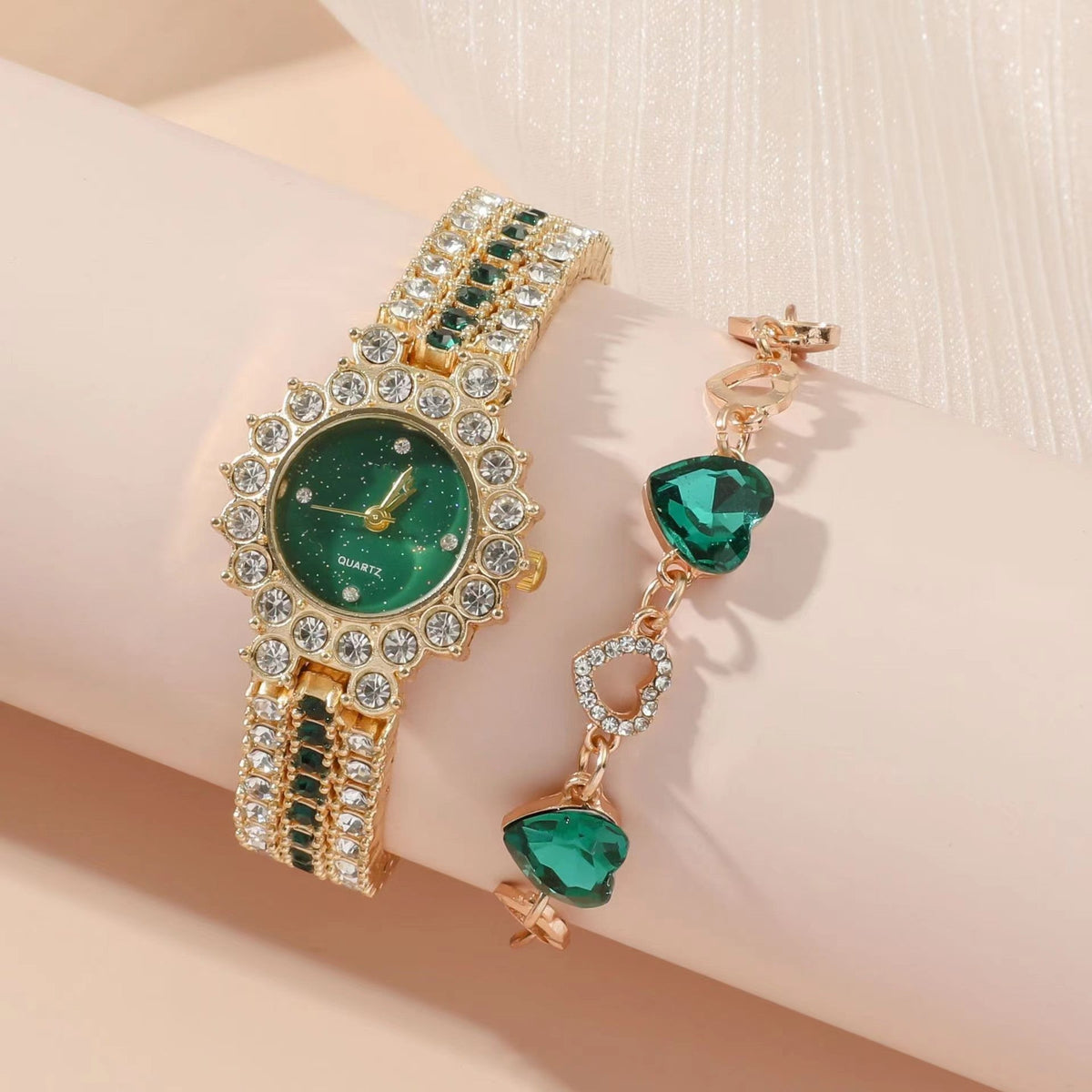 Popular Small Green Watch Women&
