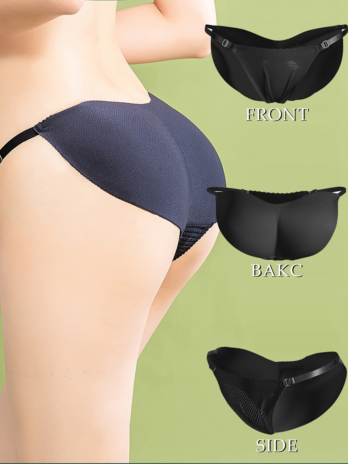 Invisible Boost Fake Butt Lifting Bikini Panties for Women – Ultra-Thin Breathable and Seamless Women&