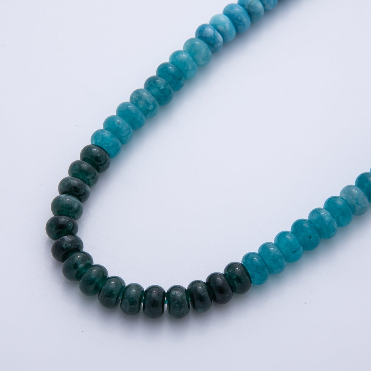 8.3mm Green, Pink, Brown Dyed Colorful Agate Rondelle Bead Strands Findings | WA-3611, WA-3618 ~ WA-3621, WA-3786 ~ WA-3789
