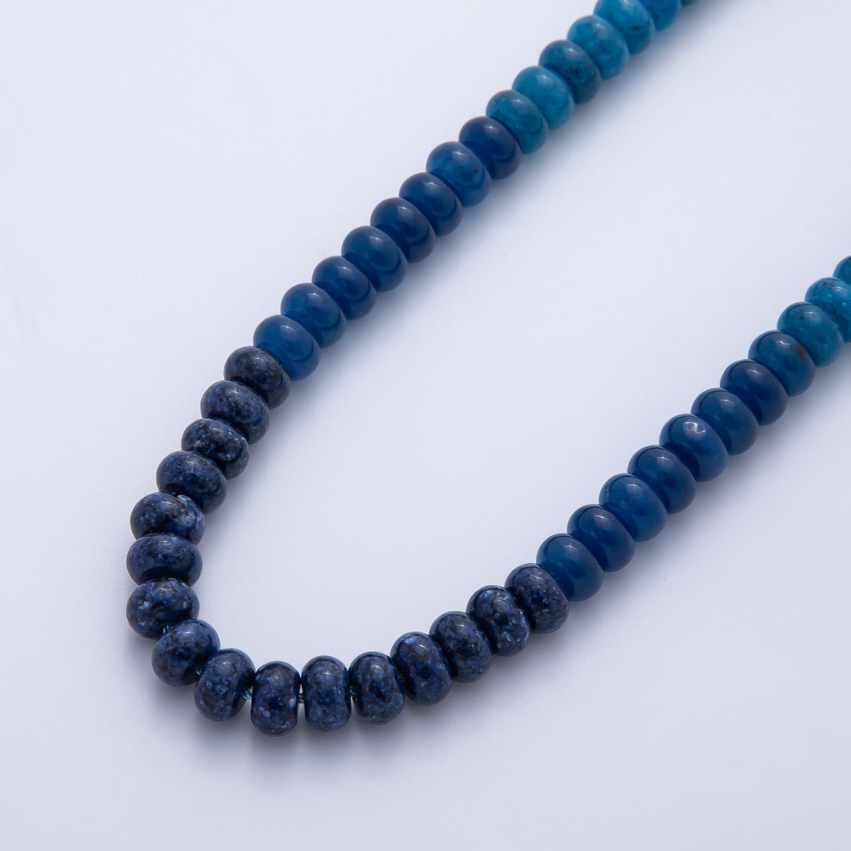8.3mm Green, Pink, Brown Dyed Colorful Agate Rondelle Bead Strands Findings | WA-3611, WA-3618 ~ WA-3621, WA-3786 ~ WA-3789