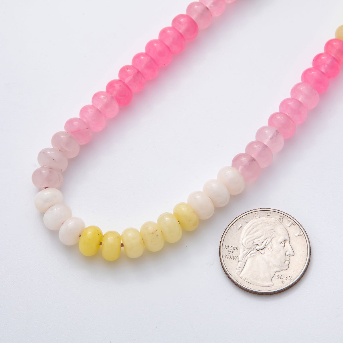 8.3mm Green, Pink, Brown Dyed Colorful Agate Rondelle Bead Strands Findings | WA-3611, WA-3618 ~ WA-3621, WA-3786 ~ WA-3789