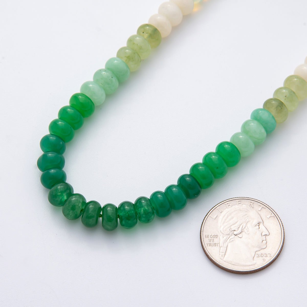 8.3mm Green, Pink, Brown Dyed Colorful Agate Rondelle Bead Strands Findings | WA-3611, WA-3618 ~ WA-3621, WA-3786 ~ WA-3789