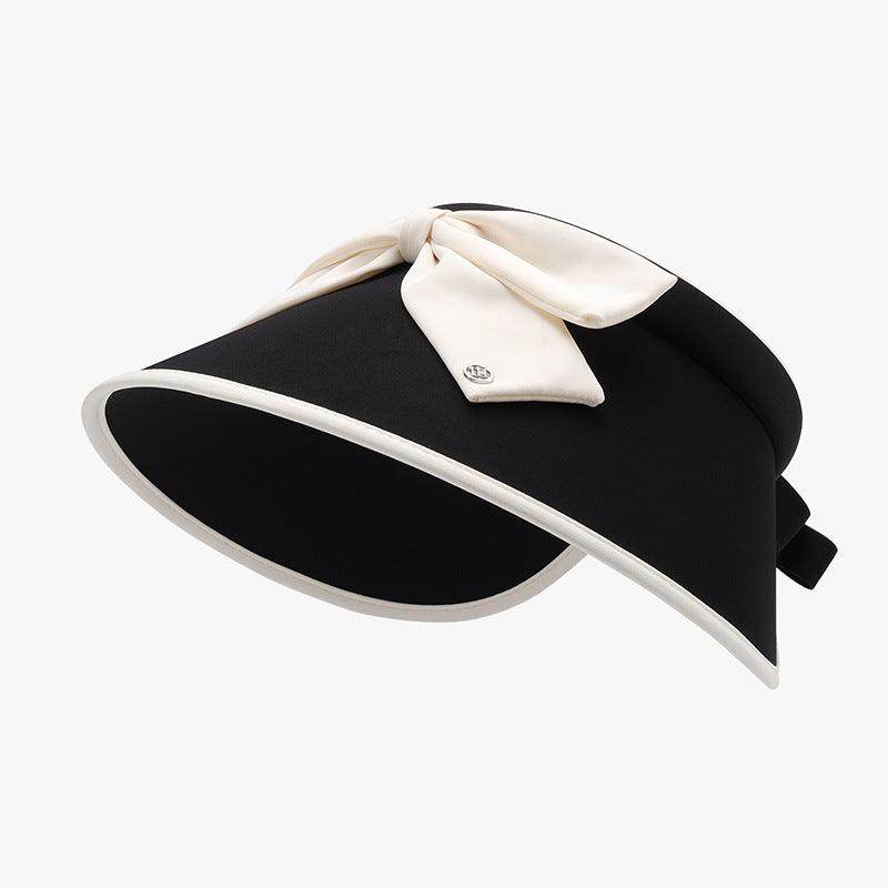 Bow Ice Silk Sun Hat for Ultimate UV Protection and Style