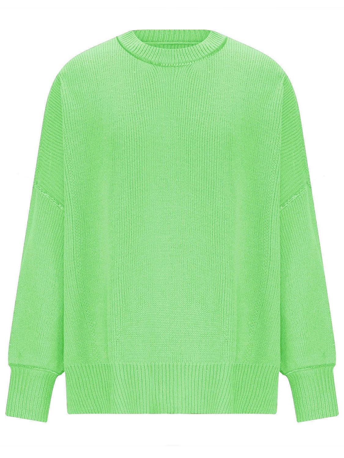 Round Neck Long Sleeve Sweater