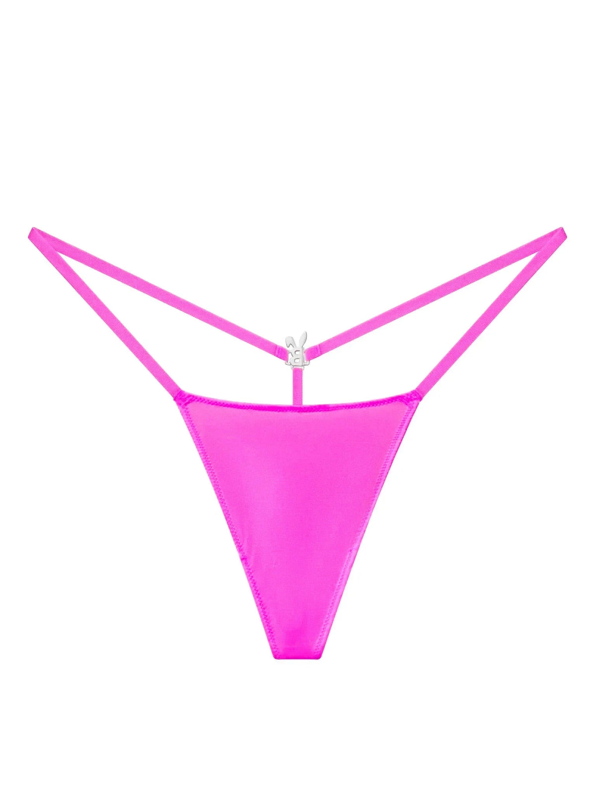 ICED OUT G-STRING IN HOT PINK