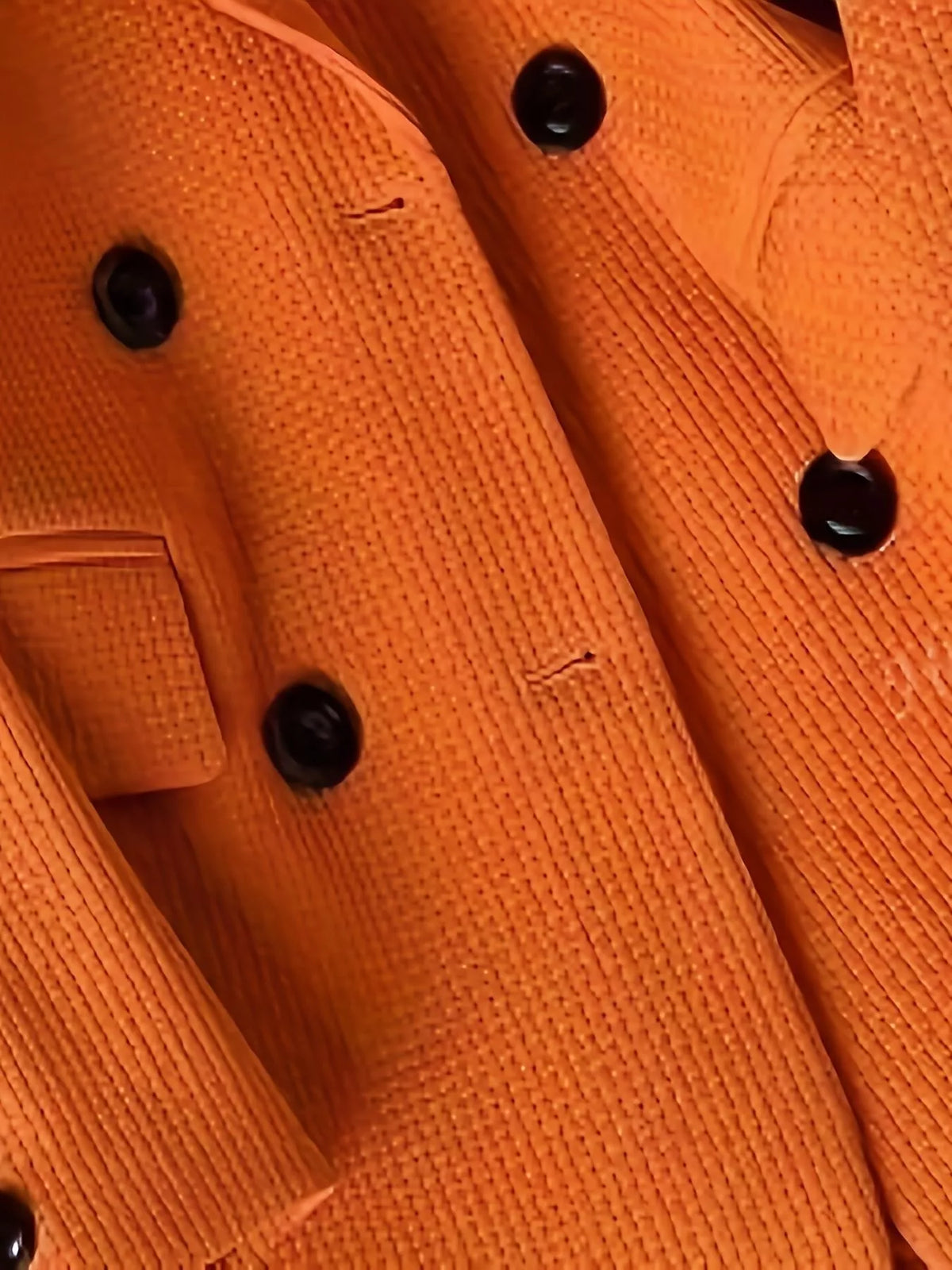 Double-Breasted Textured Blazer