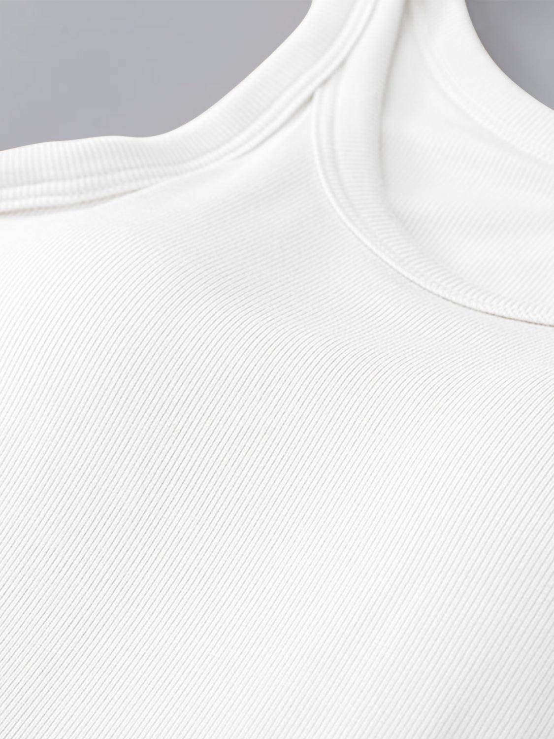 Round Neck Tank with Bra for Everyday Comfort Wear