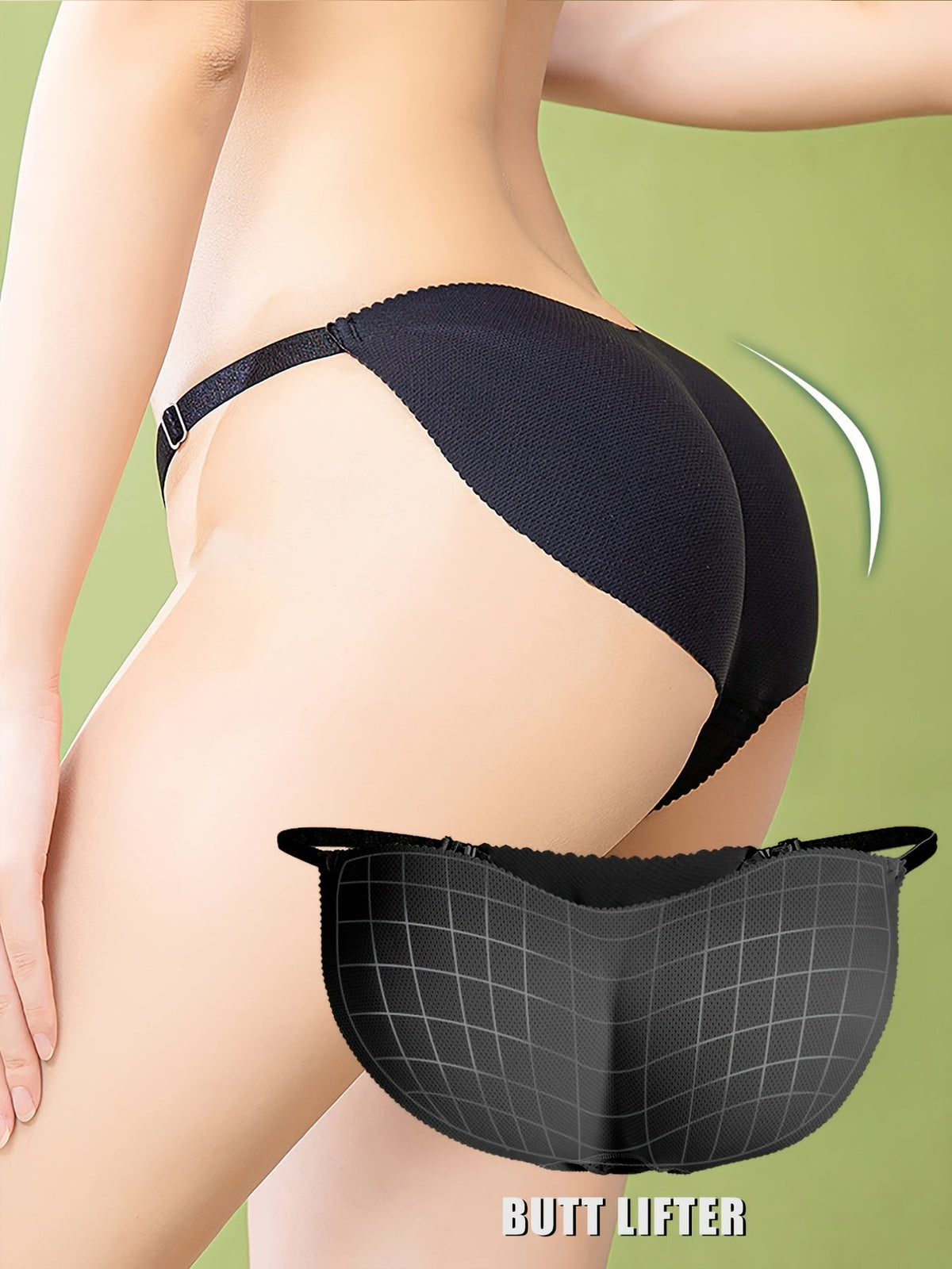 Invisible Boost Fake Butt Lifting Bikini Panties for Women – Ultra-Thin Breathable and Seamless Women&