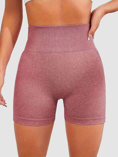 High Waist Active Shorts for Women with Stretchy Comfort