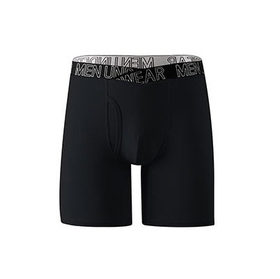 V-Shape Mens Breathable Boxer Briefs For Running And Fitness Extended Length