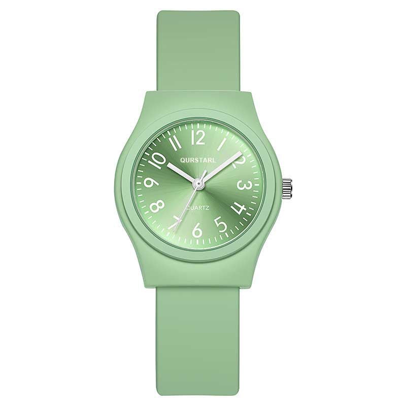 Casual Digital Scale Quartz Silicone Children&