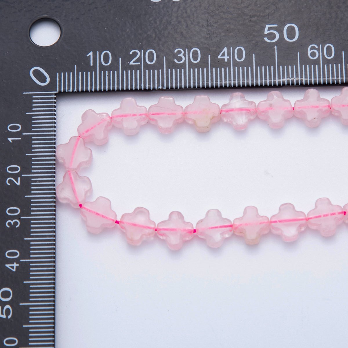 8mm Natural Gemstone Quatrefoil Bead Strand Finding | WA-3187 ~ WA-3204