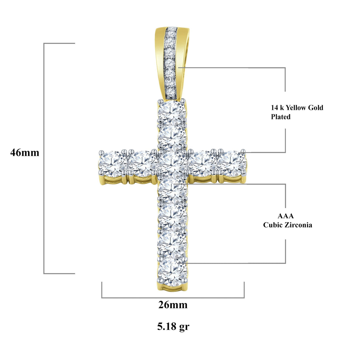 URGE Pendant with CZ Stone | 912811