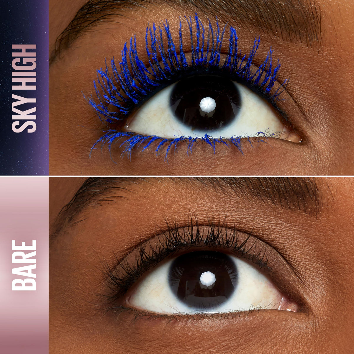 Maybelline Lash Sensational Sky High Washable Mascara Makeup, Volumizing, Lengthening, Defining, Curling, Multiplying, Buildable Formula, Blackest Black, 1 Count