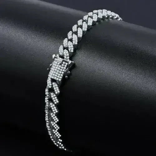 BIBELOT 6MM Silver Cuban Bracelet | 9212501