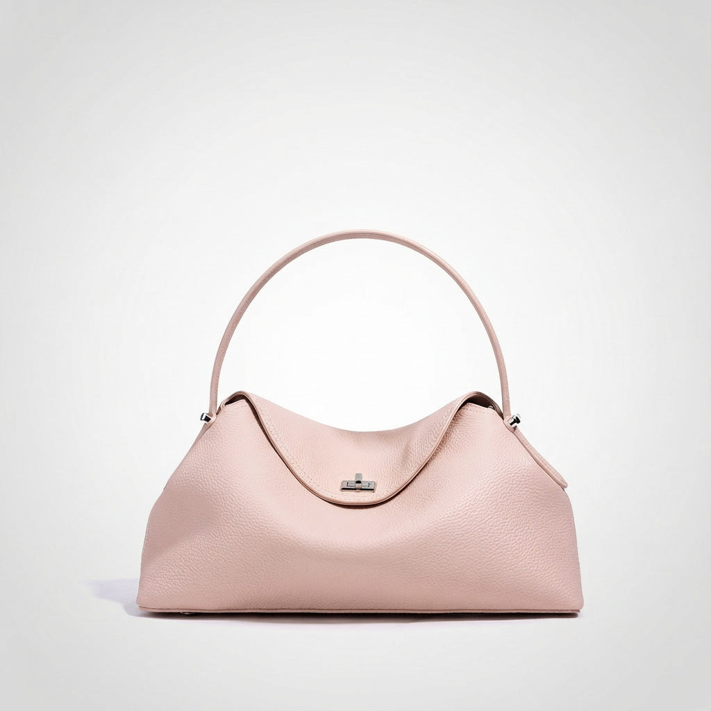 Genuine Leather Commuter Versatile Single-shoulder Women&