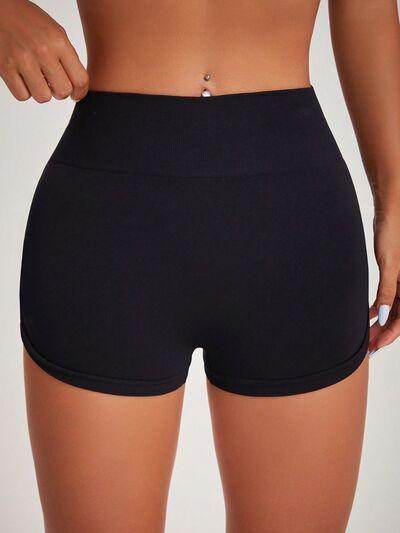 High Waist Active Shorts for Comfortable Workout Wear